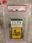 Morten Andersen Ncaa Debut Psa 2 Ticket Stub Purdue Vs  Michigan State 9 16 1978