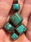 Beautiful Na Pendant    8 Mine Turquoise  Free Shipping 