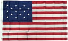 3x5 Ft Nylon Embroidered 15 Stars Spangled Banner American Usa Flag Double Sided