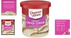 Rich Cream Cheese Flavored Frosting  16 Oz     Perfect For All Your Baking Needs