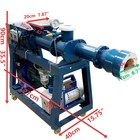 220v Vacuum Pug Mill Machine Clay Extruder For Ceramics Pottery Dia 3 94in