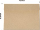 100 Pack Kraft Envelopes a7 Invitation A7 kraft 100pack  A7 kraft 100pack 