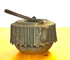 Antique Japanese Sand Cast Tetsubin Kettle Signed Ryubundo 10   