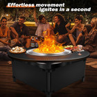 47 8 Inch Fire Pit Surround Tabletop For Solo Stove Bonfire Ranger Yukon 2 0  Po