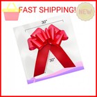 Big Red Car Bow 30in Large Giant Bow For Car  Birthday Gift Bow  Large Gift Bow