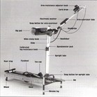 Nordic Track Achiever pro Ski Machine With Digital Monitor   Warranty