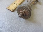 Antique Vintage Cast Iron Finial Standard 1 4-27 Thread Male Fitting  Post Cap
