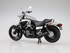 Aoshima 1 12 Diecast Motorcycle Yamaha Vmax New Silver Dust