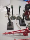 Huge Lot Of  Lionel  And Marx Train Signals   Lamp Post Read Description   