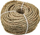 Twisted Seagrass Rope 4-1 4  1 Pound Coil For Weaving And Chair Caning