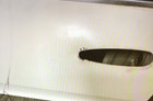 1977 Vintage Alfa Romeo Convertible Spider Front Left Door Light Yellow