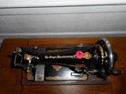 Antique Singer Sewing Machine Model 128   La Vencedora    Hand Crank  Serviced