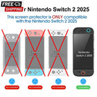 Amfilm Tempered Glass Screen Protector Compatible With Nintendo Switch 2 7 9  20