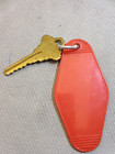 Vintage Motel Hotel Room Key Tiki Lodge Salem Oregon Room 111