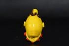 Old Phoenician Beautiful Unique Glass Bead Face Amulet Bead