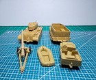 Vintage Marx Tan Desert Fox Vehicle Set