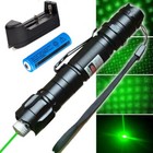 990miles Green Laser Pointer Pen Star Pattern Visible Beam Rechargeable Lazer