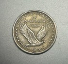 1917 Type I Standing Liberty Quarter Au