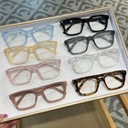 Unisex Classic Square Frame Clear Lens Glasses Non Prescription Eyeglasses