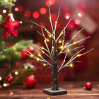Imitation Snow Tree Led Light 24 Lamps Black Branch 3aa Battery  not Included 