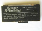 1900 s Hysinger   Rosenthal Store Peoria Il Chalkboard Notebook Cloaks Jackets