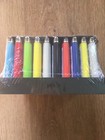 Sealed Bic Classic Lighter Assorted Colors 50 Count Pack With Black Tray