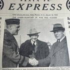 Wwii Santa Fe Express Newspaper March 18 1944 35th Infantry Division Camp Butner