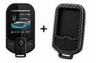 Compustar 2wt13r-sf  2-way Color Lcd Remote W Up To 3 Mile   Carbon Fiber Case