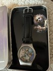 Beetlejuice Watch With Original Tin Box  Tim Burton Michael Keaton Wednesday 