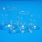6 Pieces set Laboratory Glass Beaker 1000 Ml  500 Ml  250 Ml  100 Ml  50 Ml 25ml