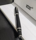 Montblanc Boheme Black Gem Black platinum Rollerball Pen  5098 - New  authentic