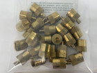 C d Valve Cd2250 1 4  Brass Flare Cap W  Neoprene O-ring Package Of 25