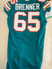 Game Worn Football Throwback Nfl Miami Dolphins Nike Home Jersey  Game Worn 