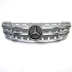 Front Grille W emblem Grill For Mercedes Benz W164 2005-2008 Ml320 Ml350 Ml500