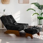 Maxyoyo Accent Chair With Ottoman reclining Chair Sofa For Living Room
