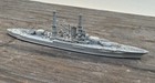 Vintage Navis Neptun 1 1250 Metal Uss Idaho Battleship Model Ship