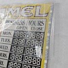 Vintage 1994 Joe Camel Lights Store Business Hours Sign Man Cave 2 Sided Read   