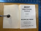 Vintage 1950s Lufkin Precision Tools Catalog No  8 Machinist Tools Saginaw Mi