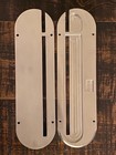 Delta Table Saw unisaw Throat Plate Insert Cnc Machined       Aluminum W slot