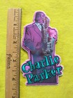 Charlie Parker Saxophone Vibes 4 25 X 2 25 Inch Iron On Patch