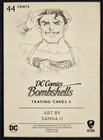 Superman 2018 Cryptozoic Dc Comics Bombshells Card  44  nm 