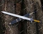 Handmade 39  Long Stainless Steel Conan The Barbarian Atlantean Replica Sword 