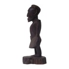 Vintage Hand Carved African Tribal Wood Figure Sculpture Primitive Folk Art Stat