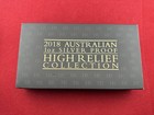 2018 Australia 1oz Silver Proof High Relief Collection 3-coin Set Coa