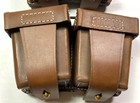 Wwii Soviet Russia M1937 M37 M1891 37 Nagant Rifle Ammo Pouches pair-brown
