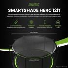 Jumpflex Smartshade Hero 12  Trampoline Canopy Cover  Trampoline Not Included