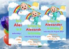 Invitacion Para Cumplea  os Cocomelon  invitation Cocomelon Birthday Digital