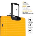 Travelhouse 3-piece Tsa-lock Spinner Luggage Set - Orange