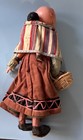 Antique Native American Indian Doll With Child On Back 11 Inches Tall 1920   s