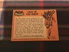 1966 Topps Batman Black Bat  9 Face Of The Joker Low Grade Stain Free Shipping